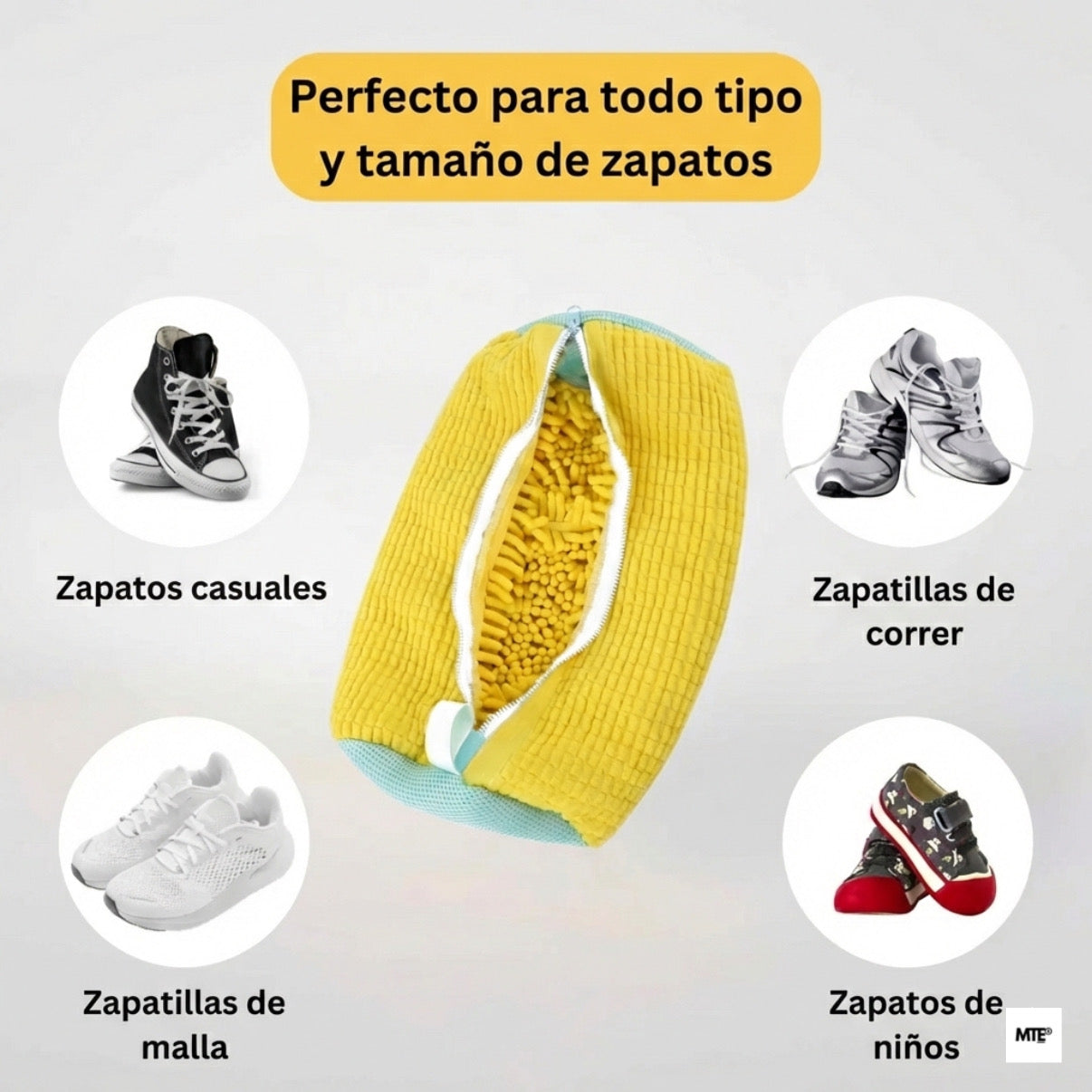 AMOLS® Bolsa de Lavado para Zapatillas