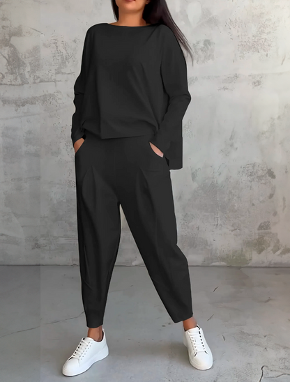 Sarah: ¡un conjunto femenino de dos piezas para la temporada de otoño!