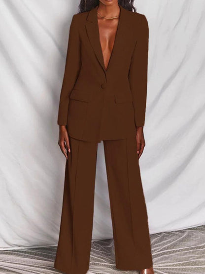 Traje clásico de mujer