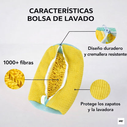 AMOLS® Bolsa de Lavado para Zapatillas