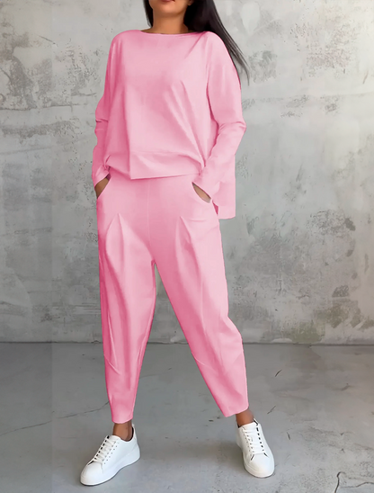 Sarah: ¡un conjunto femenino de dos piezas para la temporada de otoño!