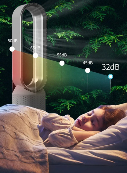 AirPure Enfriador de aire 3 en 1, purificador de aire UV e ionizador